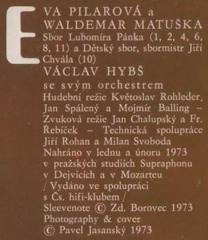 Waldemar Matuška: Láska Nebeská