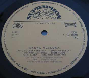 Waldemar Matuška: Láska Nebeská