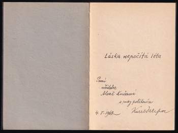 Karel Šelepa: Láska nepočítá léta