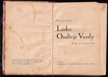 Vlasta Javořická: Láska Ondřeje Vazdy