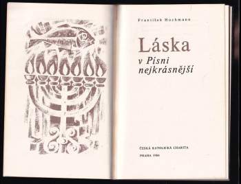 František Hochmann: Láska v Písni nejkrásnější