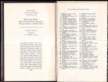 Irwin Shaw: Láska v temné ulici