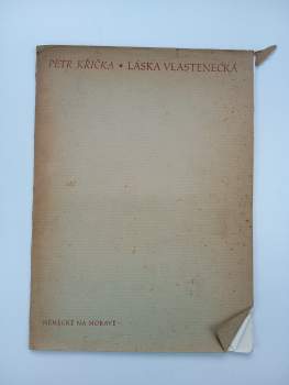 Petr Křička: Láska vlastenecká