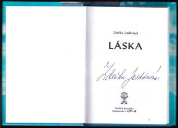 Zdeňka Jordánová: Láska