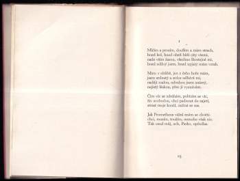 Pierre de Ronsard: Lásky a jiné verše