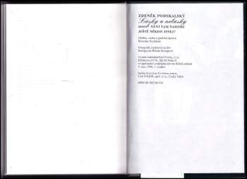 Zdeněk Podskalský: Lásky a nelásky, aneb, Není tam nahoře ještě někdo jinej?