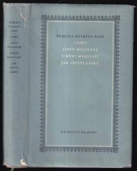 Lásky ; Listy milostné ; Umění milovati ; Jak léčiti lásku
