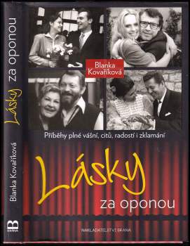 Blanka Kovaříková: Lásky za oponou
