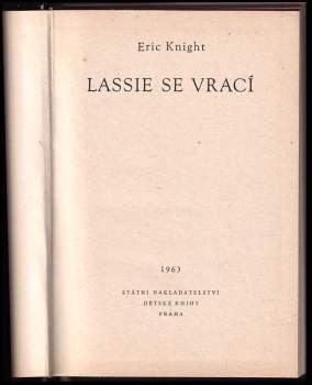 Eric Knight: Lassie se vrací
