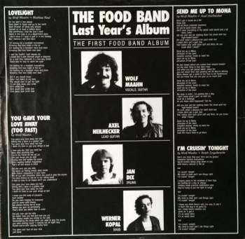 Food Band: Last Year's Album
