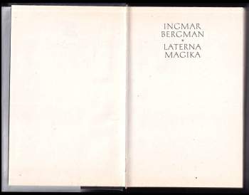 Ingmar Bergman: Laterna magika