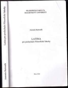 Latina pro posluchače Filozofické fakulty
