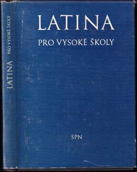 Latina pro vysoké školy