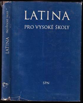Pavel Kucharský: Latina pro vysoké školy