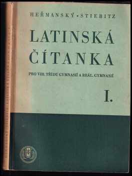 Latinská čítanka pro VII. třídu gymnasií a reálných gymnasií