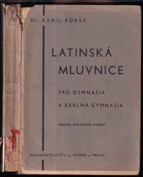 Latinská mluvnice pro školy střední