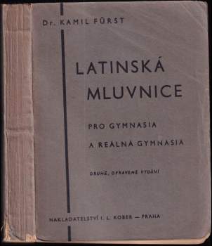 Latinská mluvnice pro školy střední
