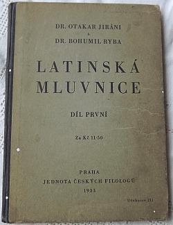 Latinská mluvnice pro střední školy