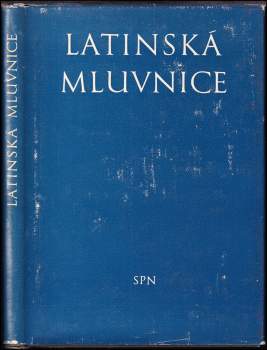 Pavel Kucharský: Latinská mluvnice