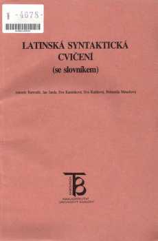 Latinská syntaktická cvičení (se slovníkem)