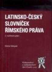 Latinsko-český slovníček římského práva