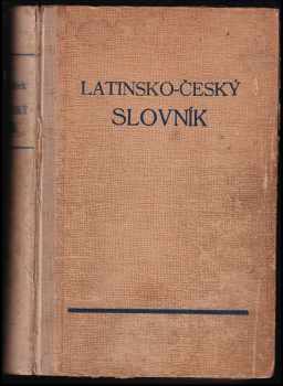 František Novotný: Latinsko-český slovník