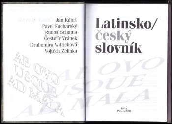 Jan Kábrt: Latinsko-český slovník
