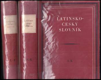 Latinsko-český slovník