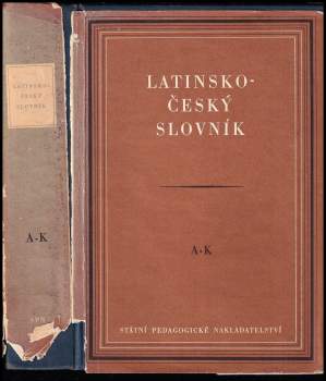 Josef Sedláček: Latinsko-český slovník