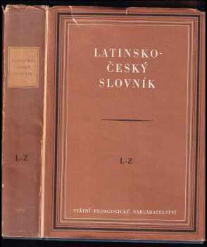 František Novotný: Latinsko-český slovník