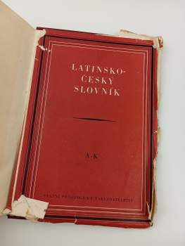 František Novotný: Latinsko-český slovník