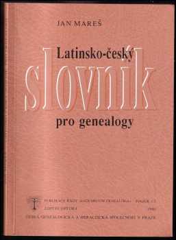 Latinsko-český slovník pro genealogy