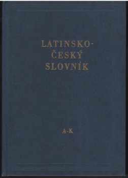 František Novotný: Latinsko-český slovník