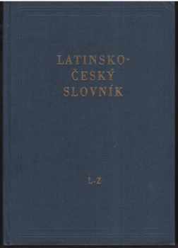 František Novotný: Latinsko-český slovník