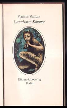 Vladislav Vančura: Launischer Sommer
