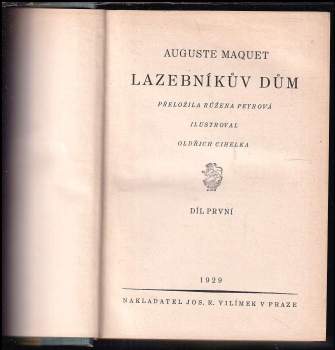 Auguste Maquet: Lazebníkův dům