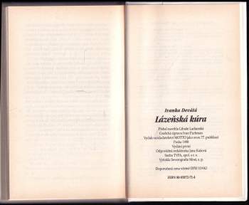 Ivanka Devátá: Lázeňská kúra