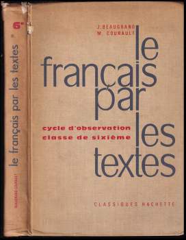 Le français par les textes