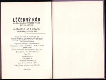Alexander Loyd: Léčebný kód