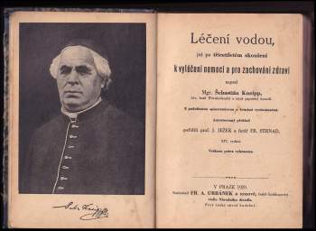 Sebastian Kneipp: Léčení vodou
