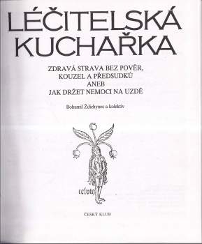 Bohumil Ždichynec: Léčitelská kuchařka