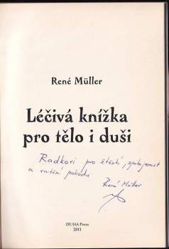 René Müller: Léčivá knížka pro tělo i duši