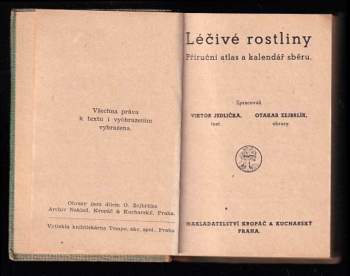 Viktor Jedlička: Léčivé rostliny