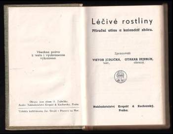 Otakar Zejbrlík: Léčivé rostliny