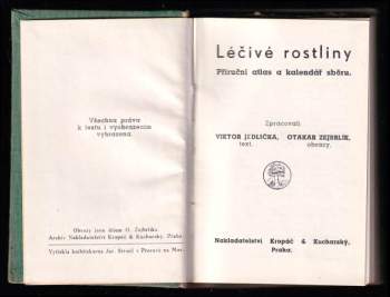 Otakar Zejbrlík: Léčivé rostliny