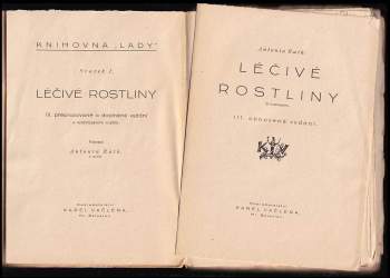 Antonín Rath: Léčivé rostliny