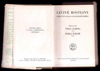 Viktor Jedlička: Léčivé rostliny