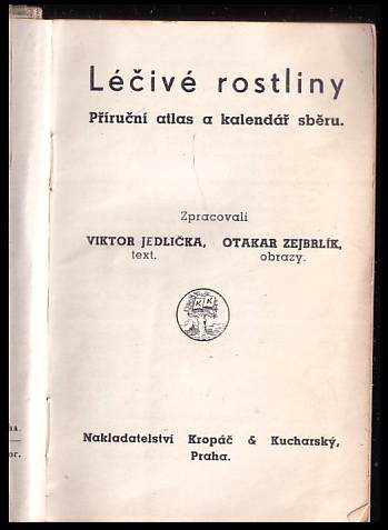 Viktor Jedlička: Léčivé rostliny
