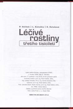 Pavel Valíček: Léčivé rostliny třetího tisíciletí