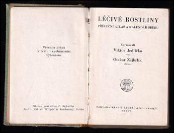 Viktor Jedlička: Léčivé rostliny